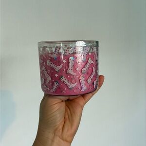 Pink Boot Disco Scented Candle